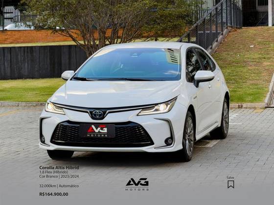 TOYOTA COROLLA 1.8 VVT-I HYBRID FLEX ALTIS CVT TOYOTA COROLLA 1.8 VVT-I HYBRID FLEX ALTIS CVT